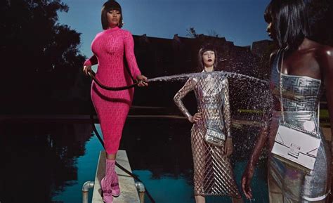 nicki minaj fendi pink|Nicki Minaj Fendi prints collection.